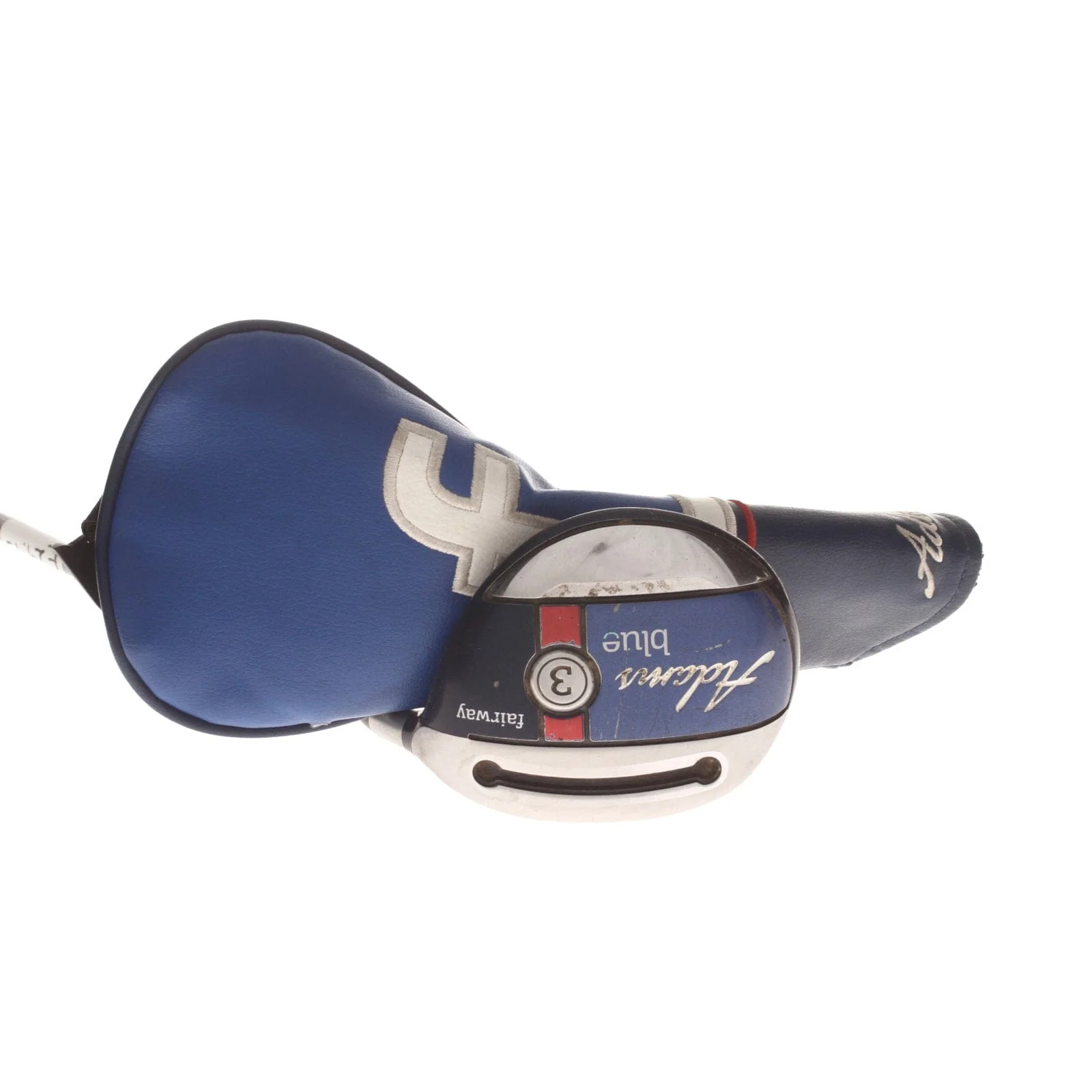 Adams Blue Graphite Mens Right Hand Fairway 3 Wood 15* Regular - Aldila Slimtech 55