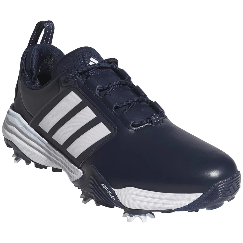 adidas Adipower 26 Waterproof Spiked Shoes - Collegiate Navy/Footwear White/Crystal Sky - Image 8