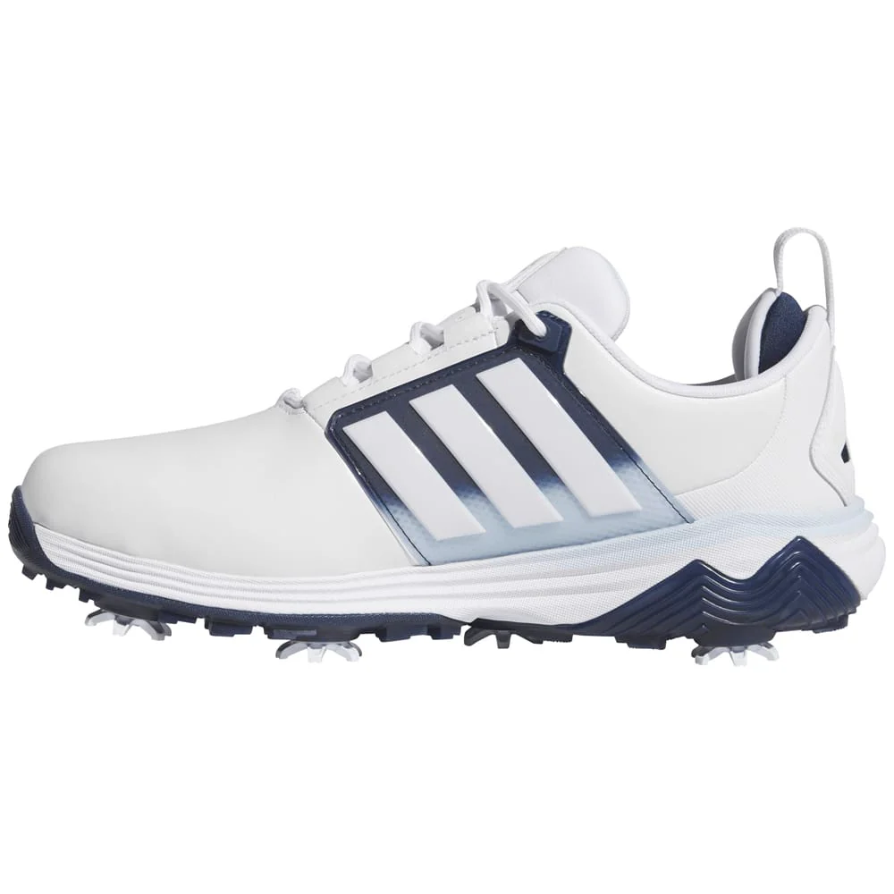 adidas Adipower 26 Waterproof Spiked Shoes - Footwear White/Collegiate Navy/Crystal Sky - Image 5