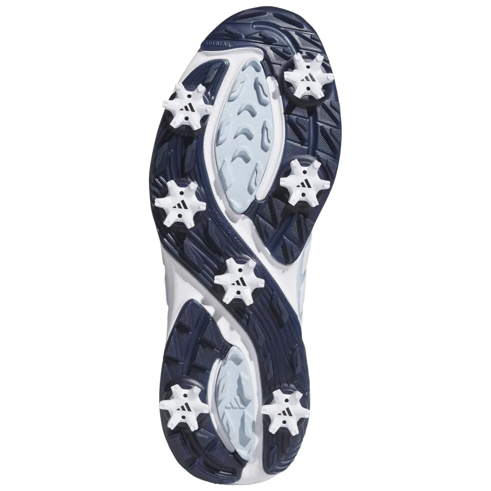 adidas Adipower 26 Waterproof Spiked Shoes - Footwear White/Collegiate Navy/Crystal Sky - Image 6