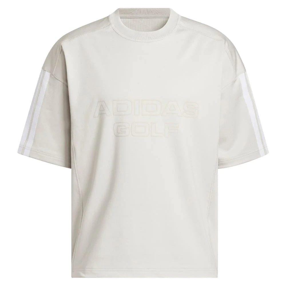 adidas Beyond Graphic Short Sleeve Crewneck Pullover - Wonder Alumina - Image 3