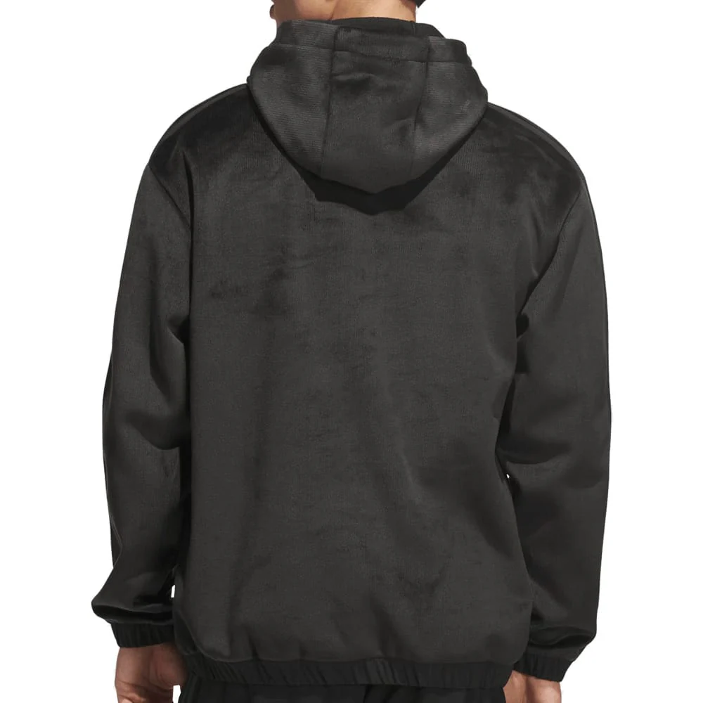 adidas Beyond The Course Cozy Half-Zip Loose Fit Hoodie - Black - Image 2