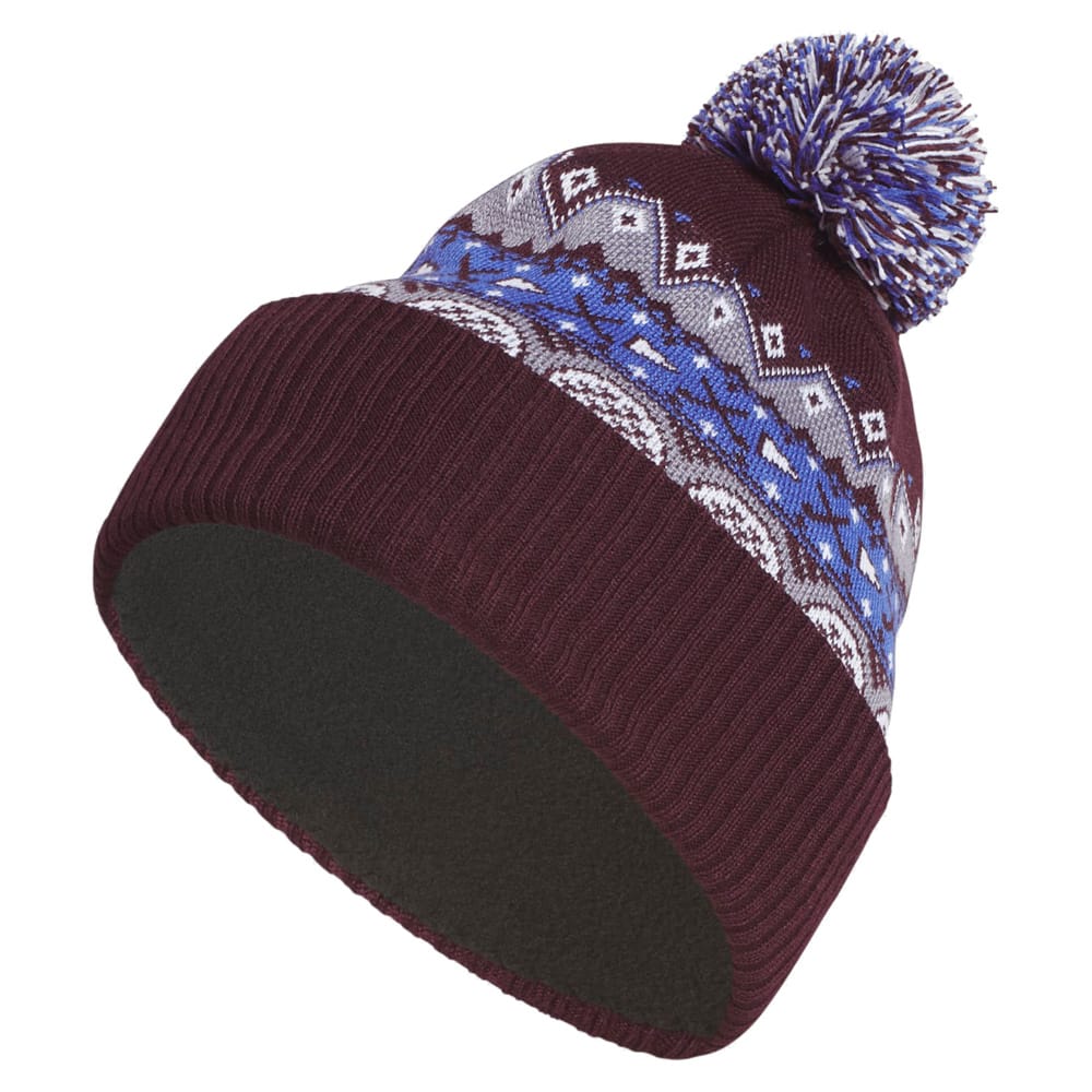adidas Climawarm Pom Pom Beanie - Maroon - Image 2