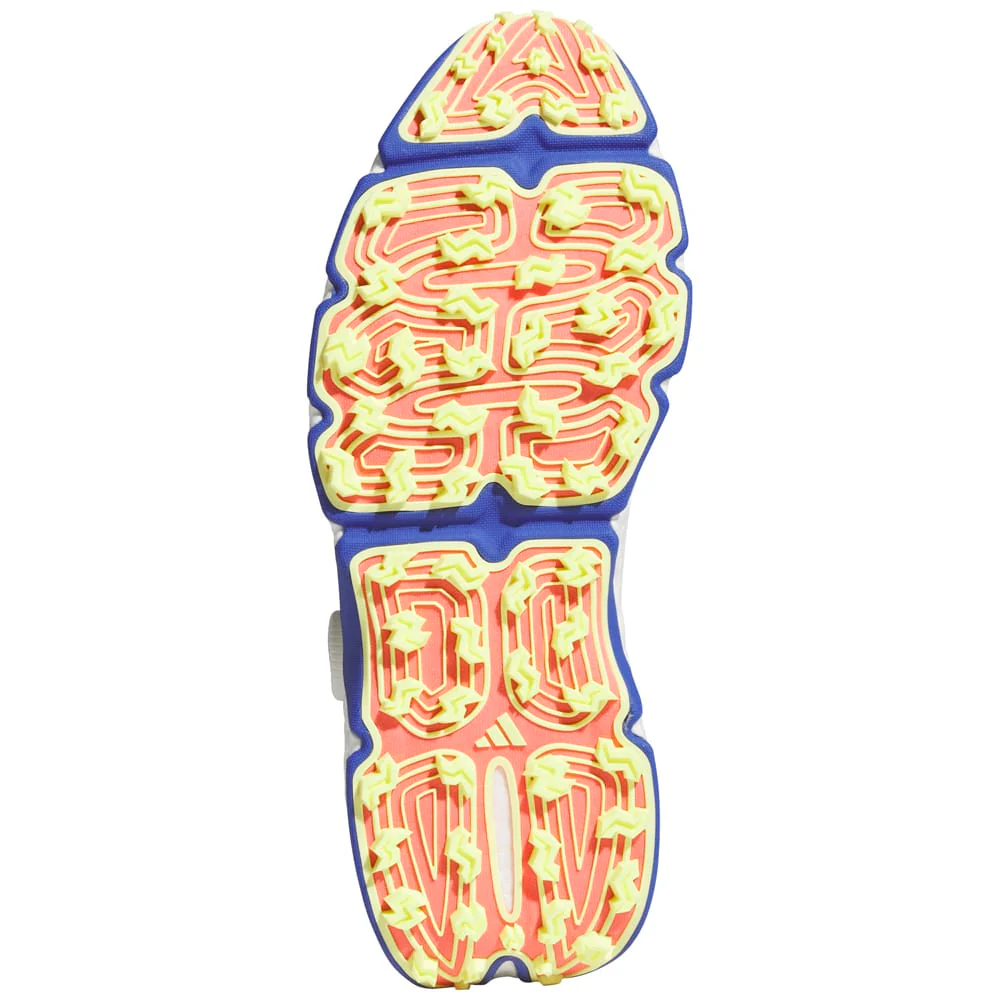 adidas Codechaos 27 Boa Spikeless Shoes - Footwear White/Dual Indigo/Frozen Lemon - Image 5