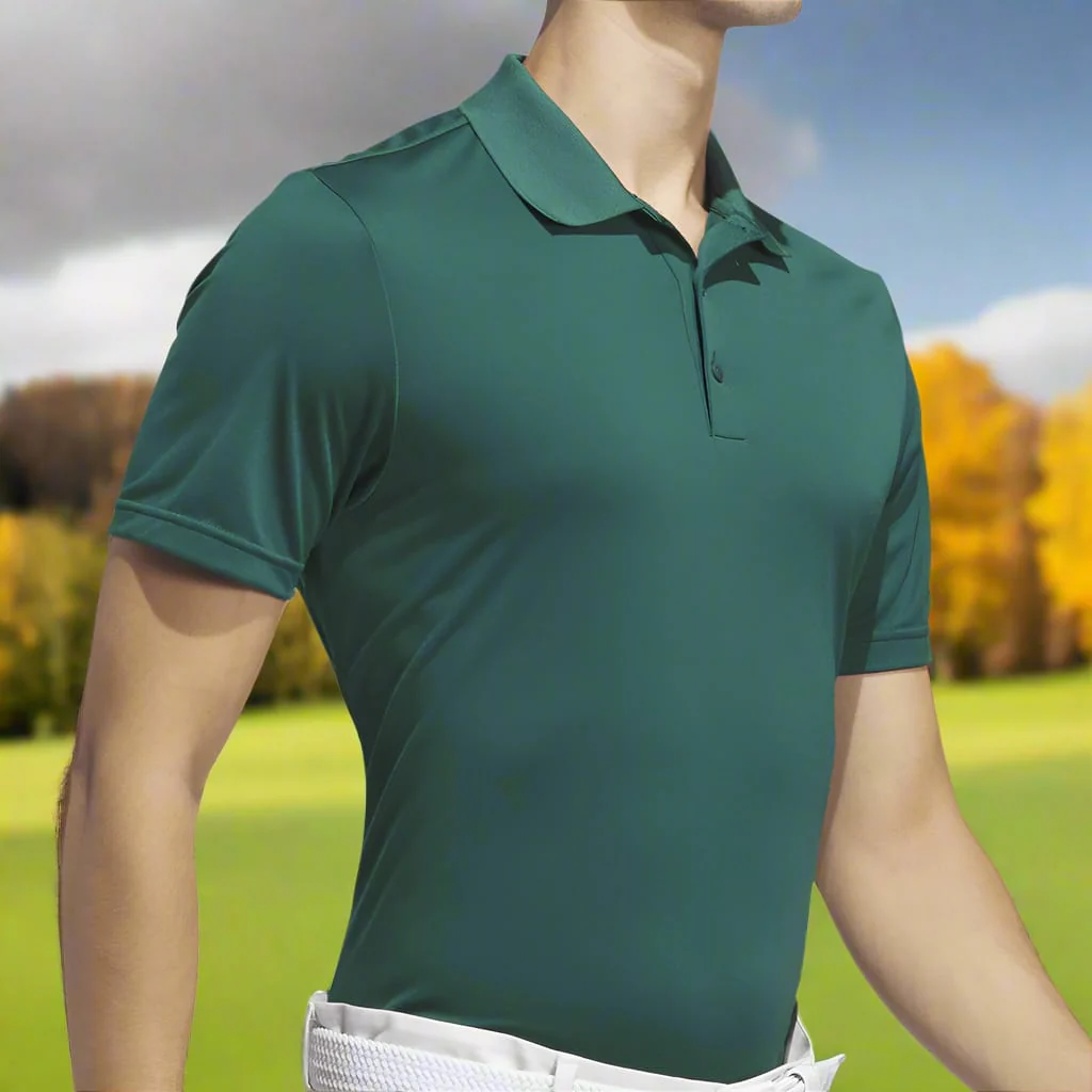 adidas Core Performance Primegreen Polo Shirt - Collegiate Green - Image 5