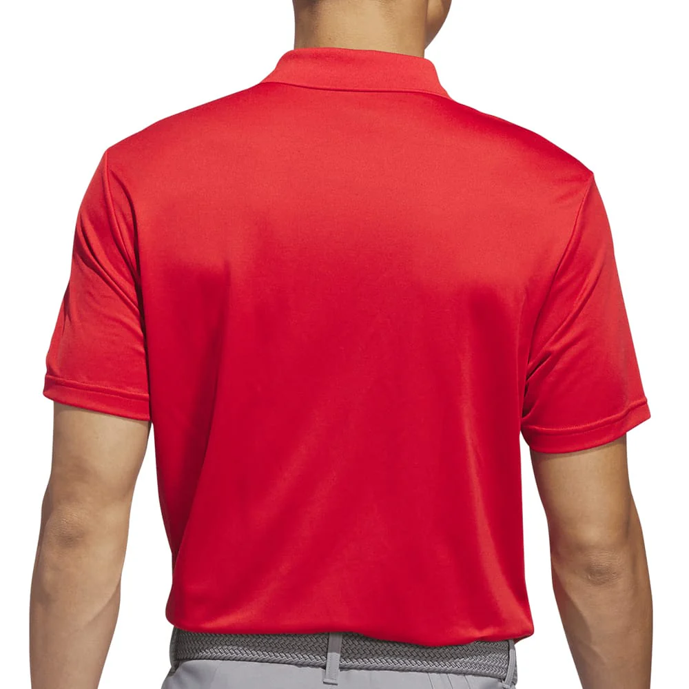 adidas Core Performance Primegreen Polo Shirt - Collegiate Red - Image 6