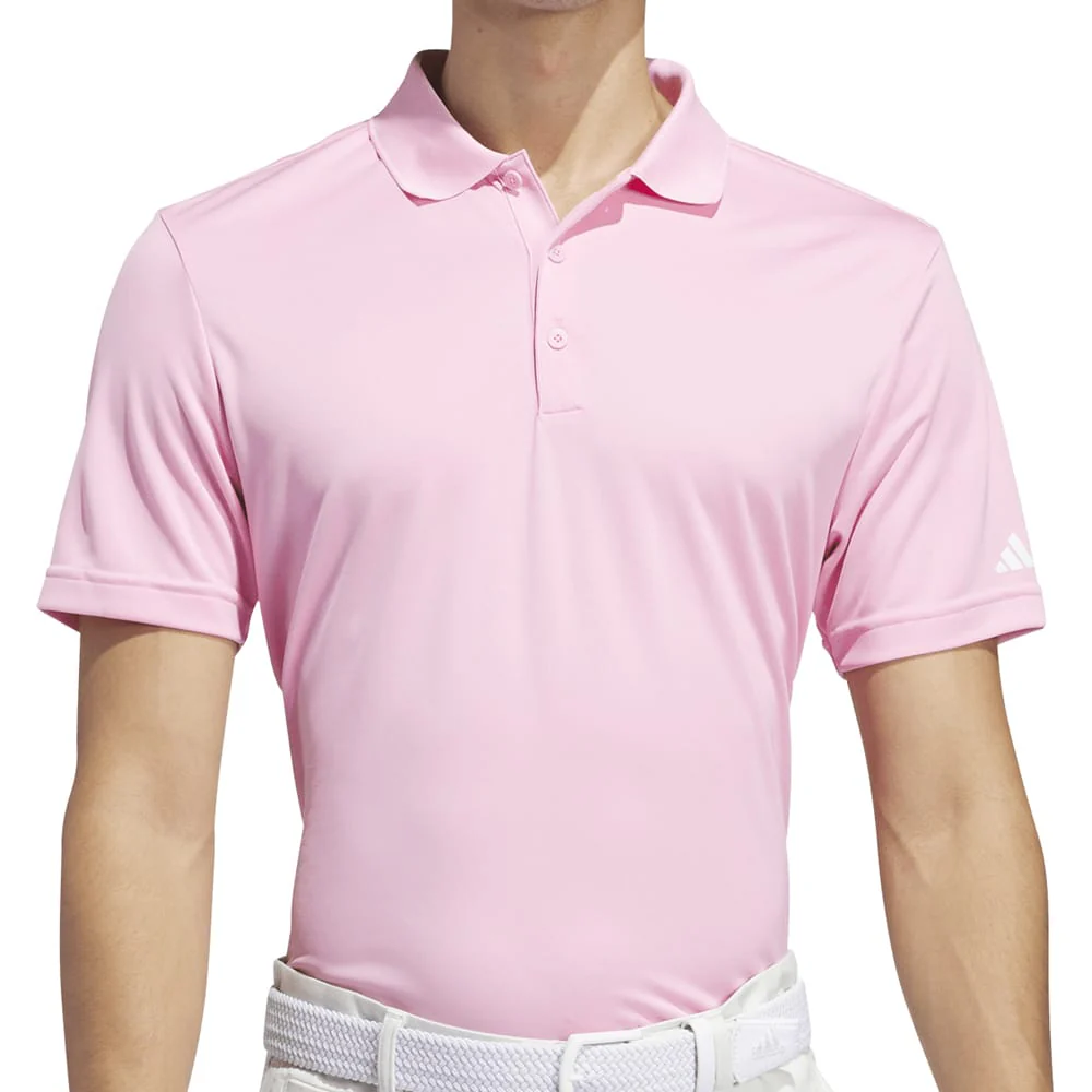 adidas Core Performance Primegreen Polo Shirt - Light Pink - Image 2