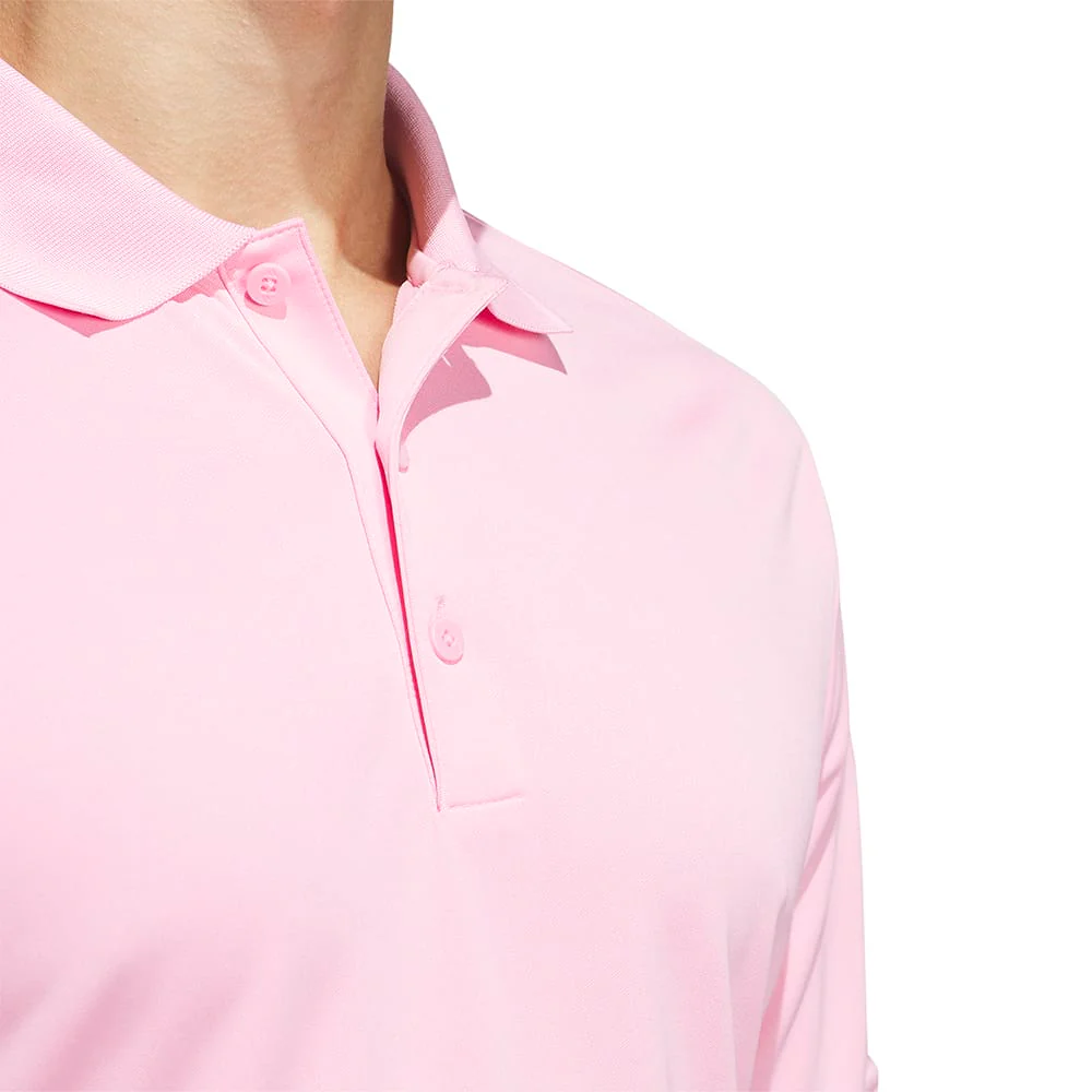 adidas Core Performance Primegreen Polo Shirt - Light Pink - Image 4