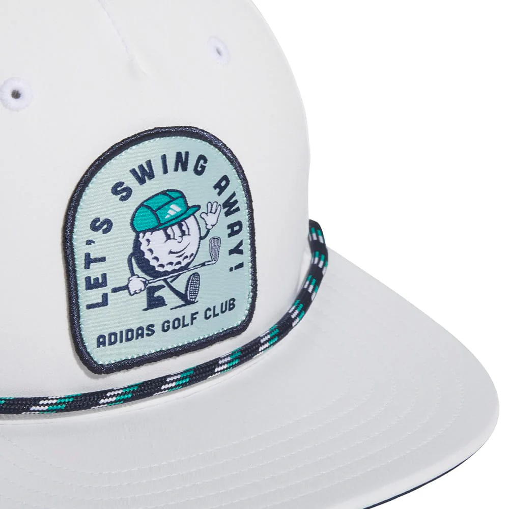 adidas Lets Swing Away 5-panel Rope Cap - White - Image 3