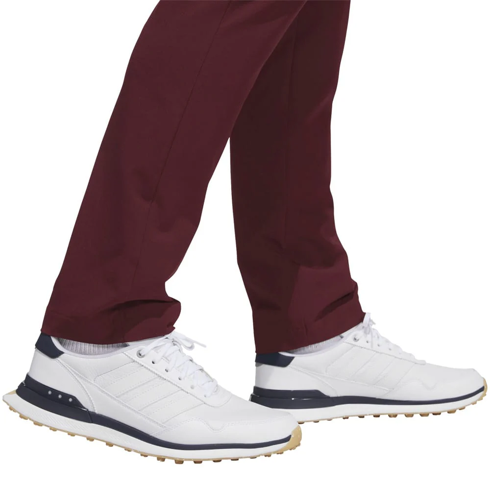 adidas Mens Ultimate365 Tapered Trousers - Maroon - Image 5