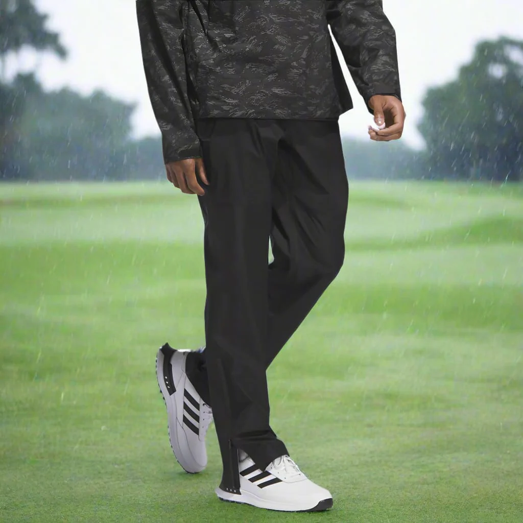 adidas RAIN.RDY Ultimate365 Tour Climaproof+ Waterproof Rain Suit - Mint Ton/Black - Image 11
