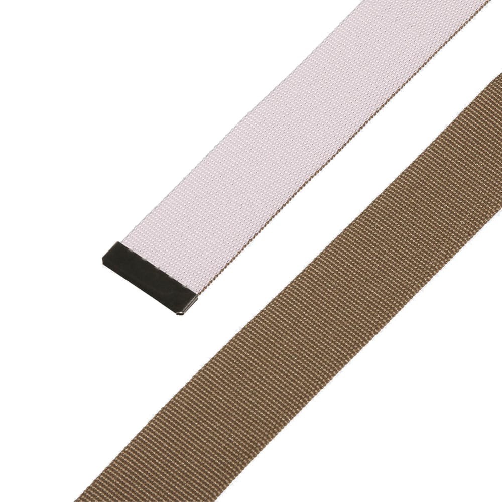 adidas Reversible Webbing Belt - Khaki Six/Distilled Pink - Image 2