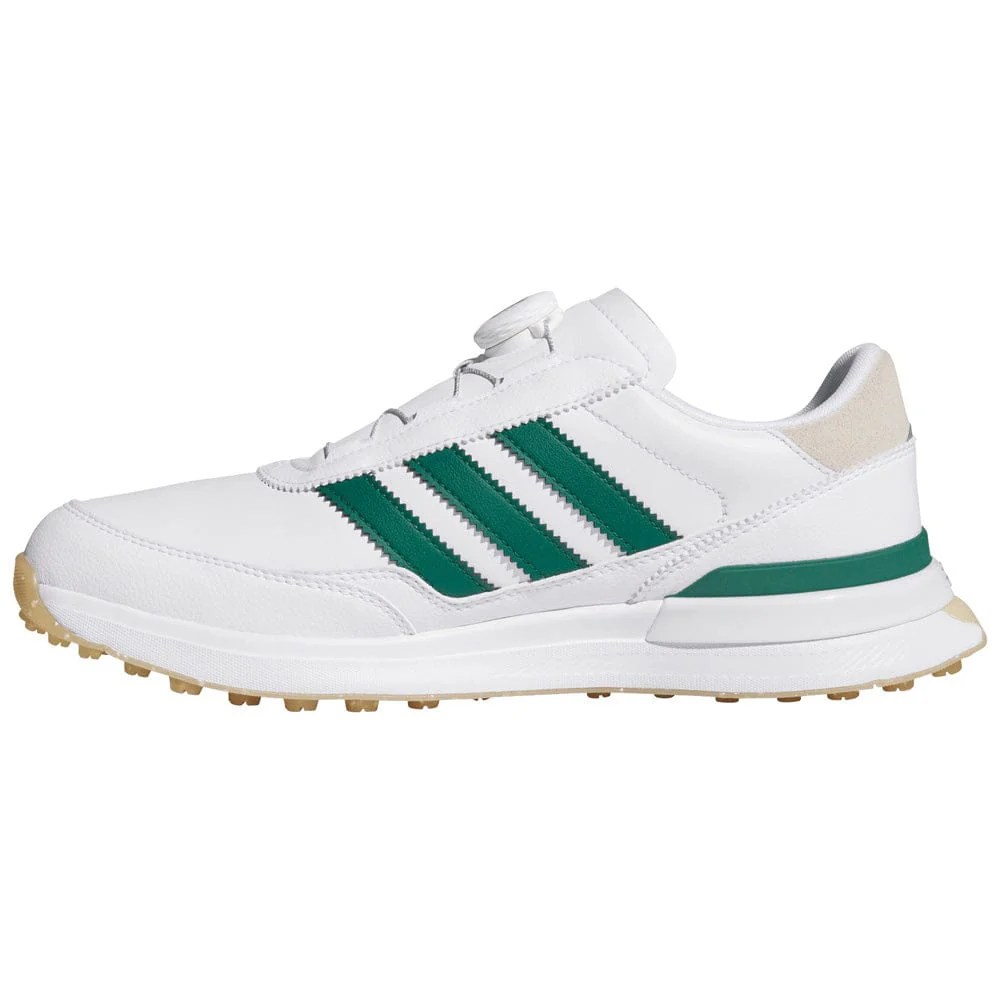 adidas S2G 26 Boa Waterproof Spikeless Shoes - Cloud White/Collegiate Green/Gum 3 - Image 3