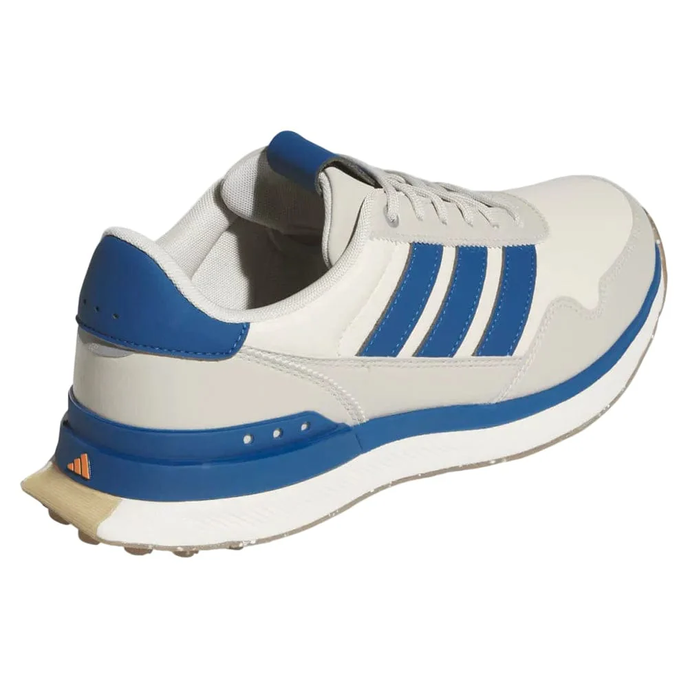 adidas S2G 26 Leather Waterproof Spikeless Shoes - Chalk White/Dusky Petrol/Wonder Alumina - Image 6