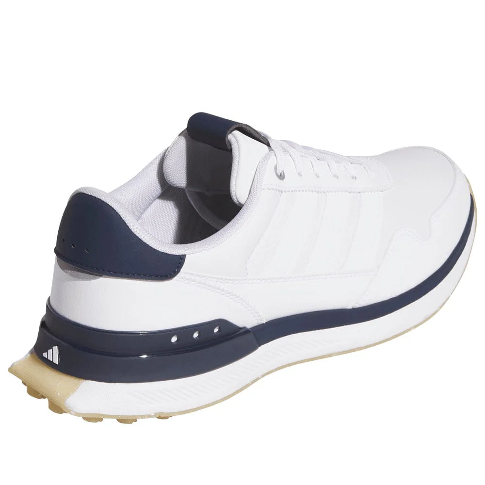 adidas S2G 26 Leather Waterproof Spikeless Shoes - Cloud White/Cloud White/Collegiate Navy - Image 6
