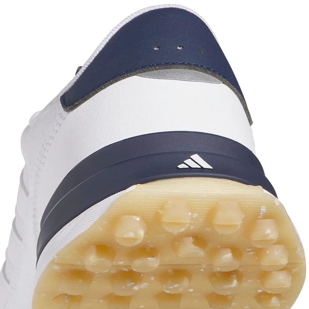 adidas S2G 26 Leather Waterproof Spikeless Shoes - Cloud White/Cloud White/Collegiate Navy - Image 8