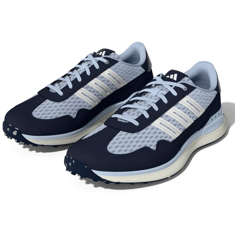 adidas S2G Vent Spikeless Shoes - Collegiate Navy/Footwear White/Crystal Sky - Image 3
