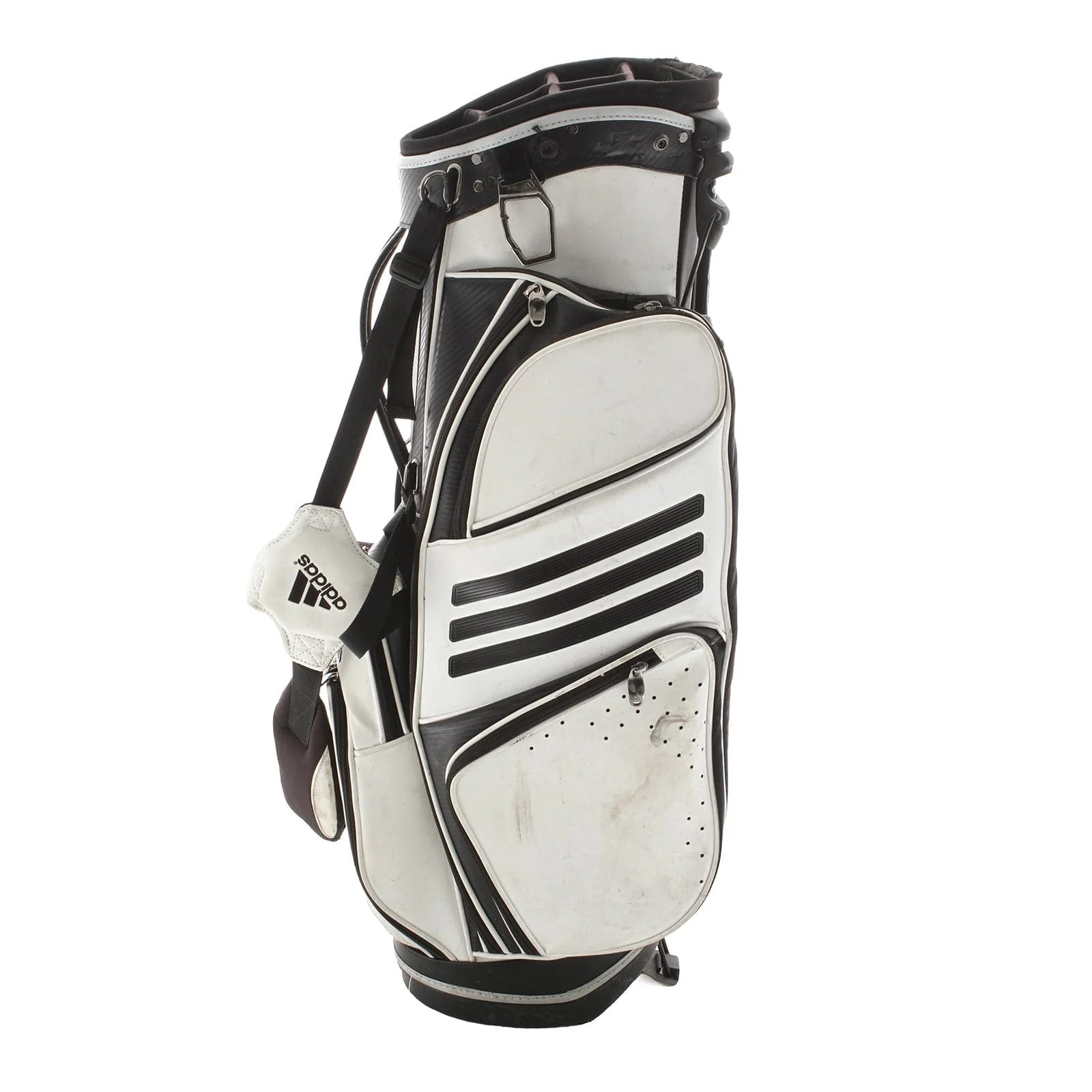 adidas Stand Bag - White/Black - Image 2
