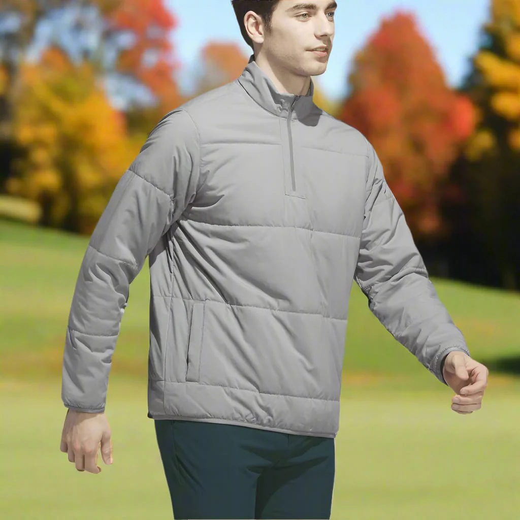 adidas Ultimate365 Arctic 1/4 Zip Jacket - Grey Three - Image 6