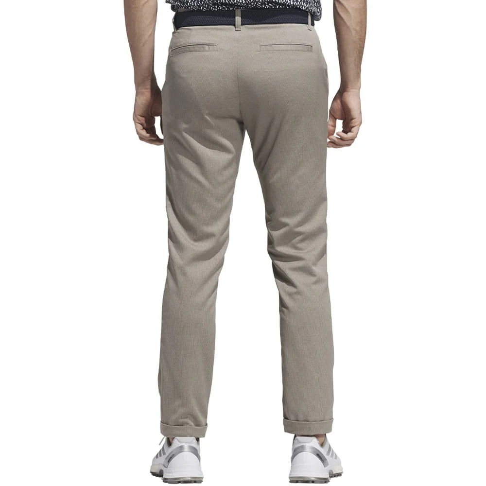 adidas Ultimate365 Classic Pinstripe Trouser - Putty Beige - Image 3