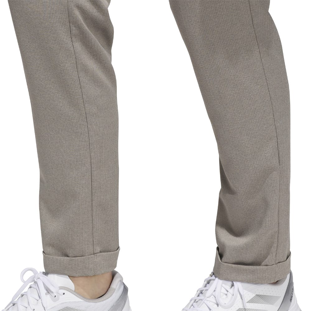adidas Ultimate365 Classic Pinstripe Trouser - Putty Beige - Image 5