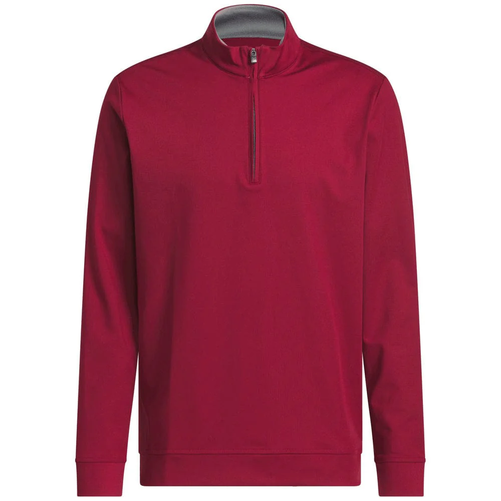 adidas Ultimate365 Classic Quarter-Zip - Collegiate Burgundy - Image 3