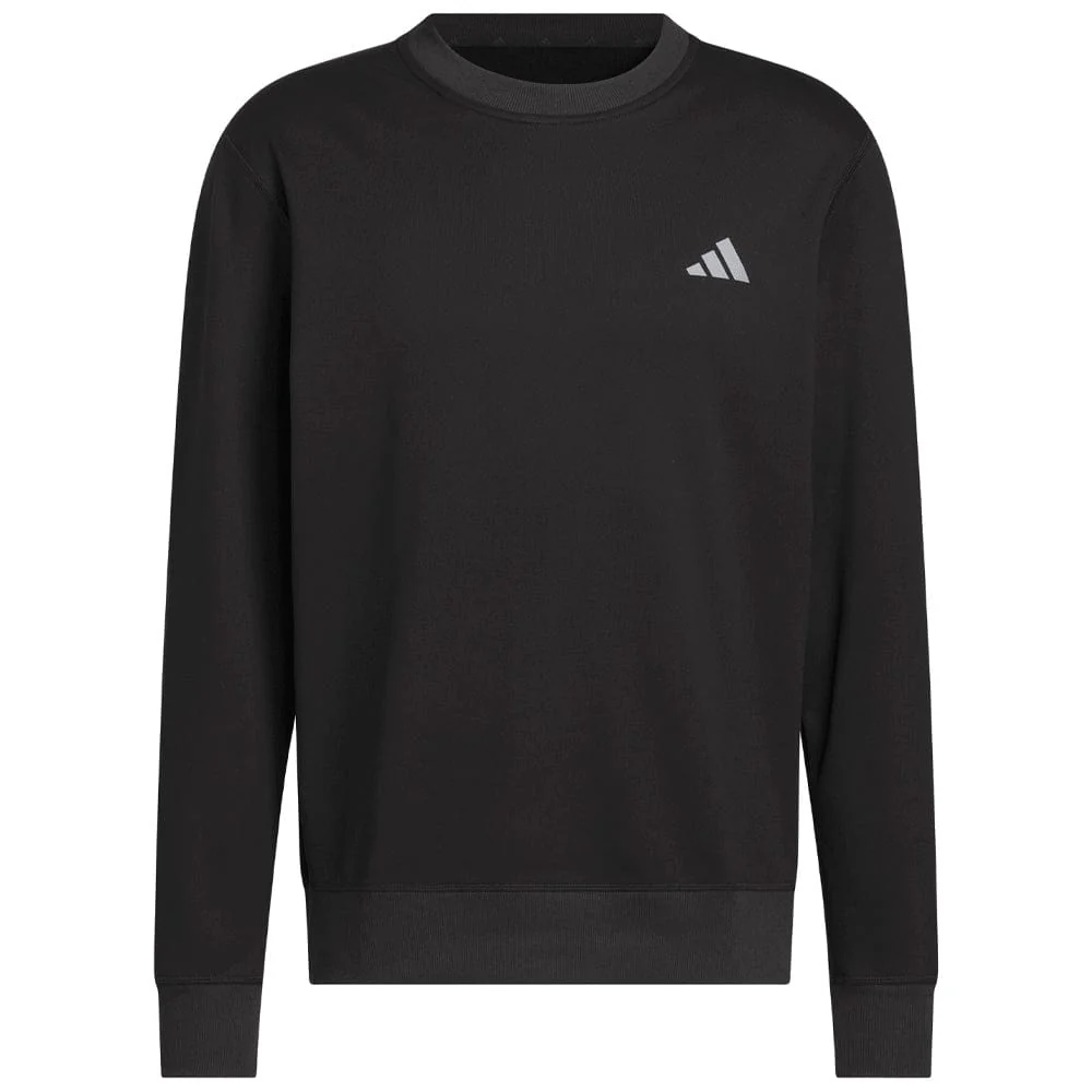 adidas Ultimate365 Climawarm Crewneck Sweatshirt - Black - Image 4