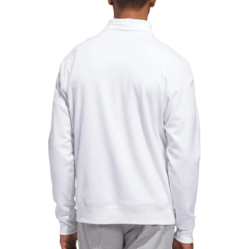 adidas Ultimate365 Climawarm Crewneck Sweatshirt - White - Image 2