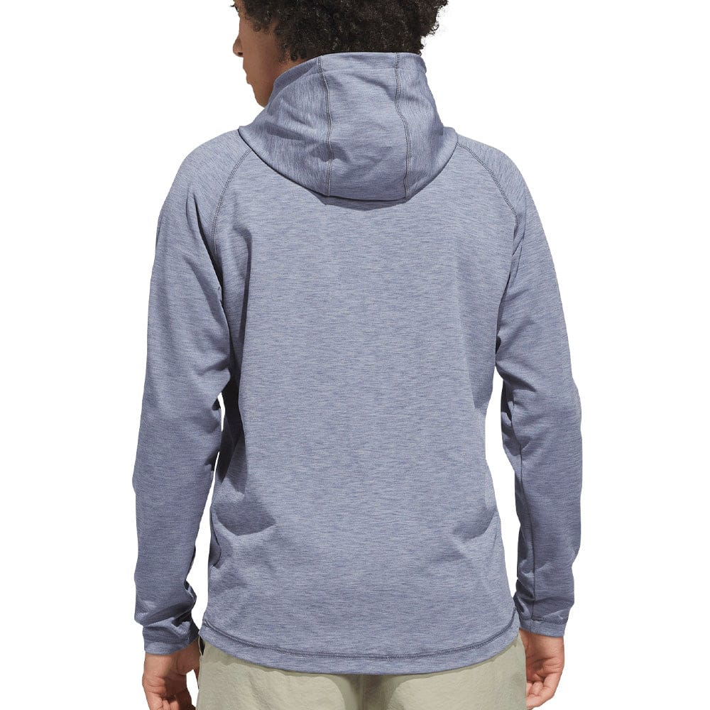 adidas Ultimate365 Heather Hoodie - Collegiate Navy Mel. - Image 2