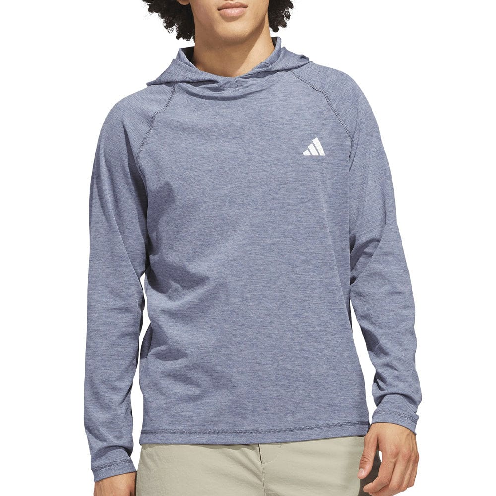 adidas Ultimate365 Heather Hoodie - Collegiate Navy Mel. - Image 3