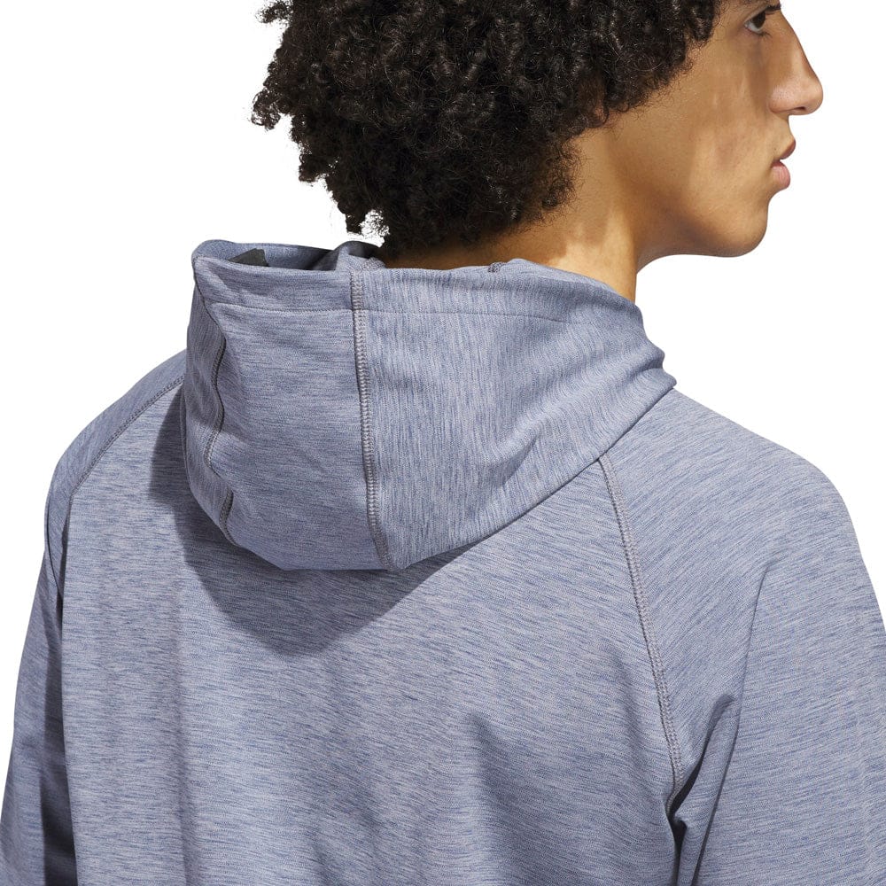 adidas Ultimate365 Heather Hoodie - Collegiate Navy Mel. - Image 6