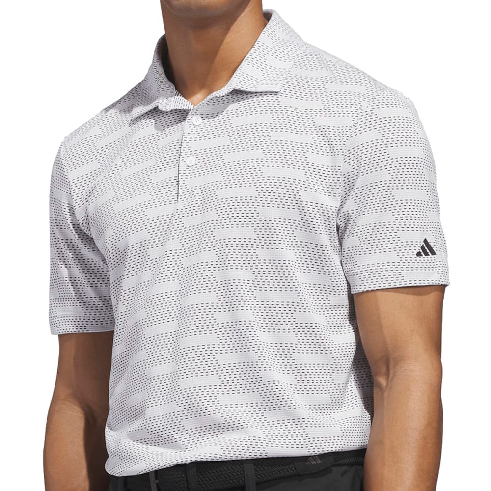 adidas Ultimate365 Jacquard Polo Shirt - White - Image 6