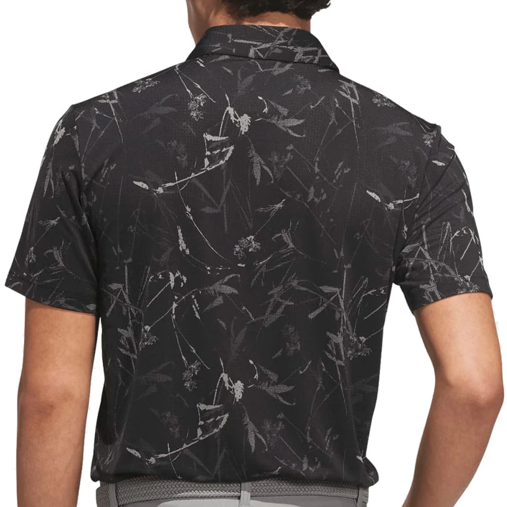 adidas Ultimate365 Mesh Climacool Polo Shirt - Black - Image 2