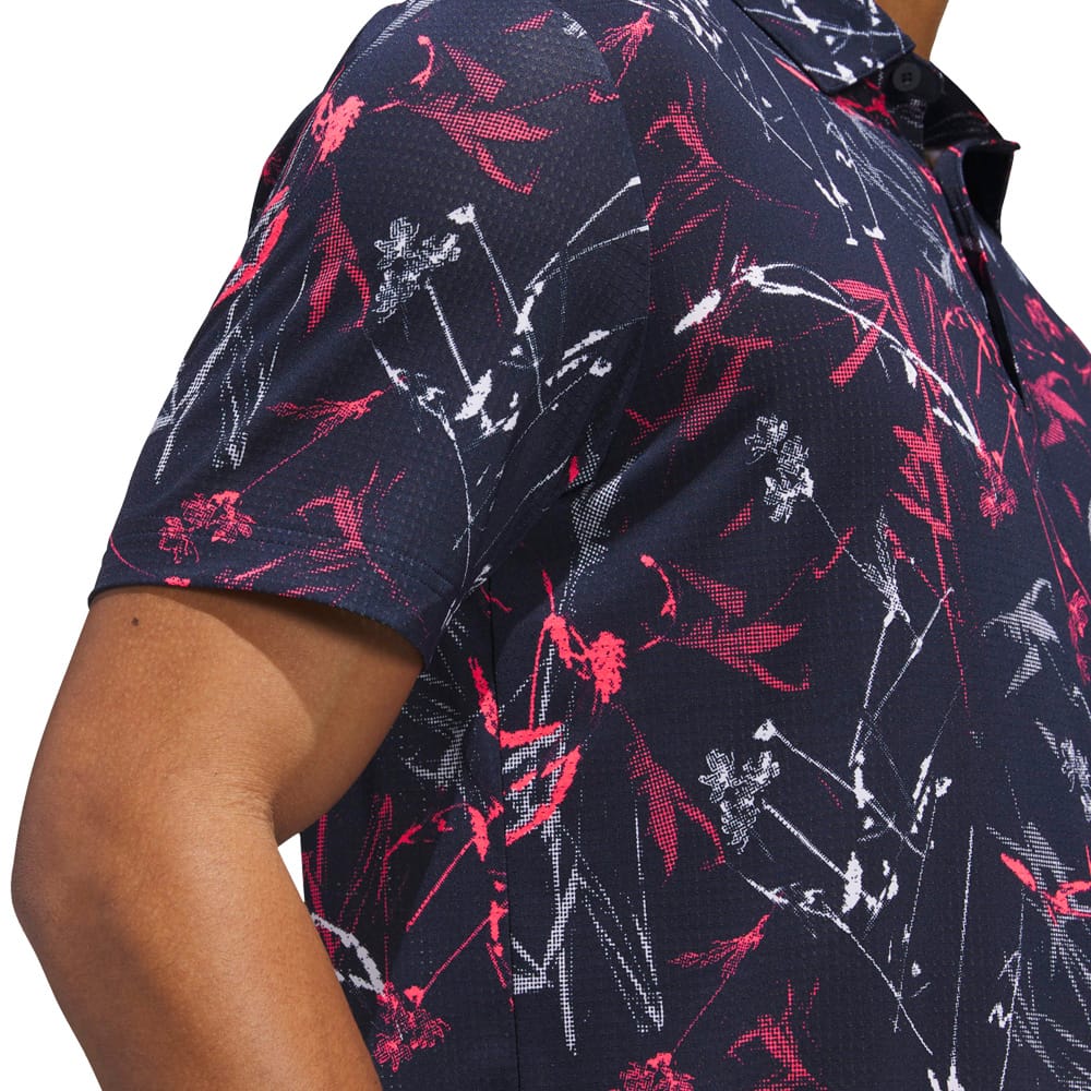 adidas Ultimate365 Mesh Climacool Polo Shirt - Collegiate Navy - Image 5