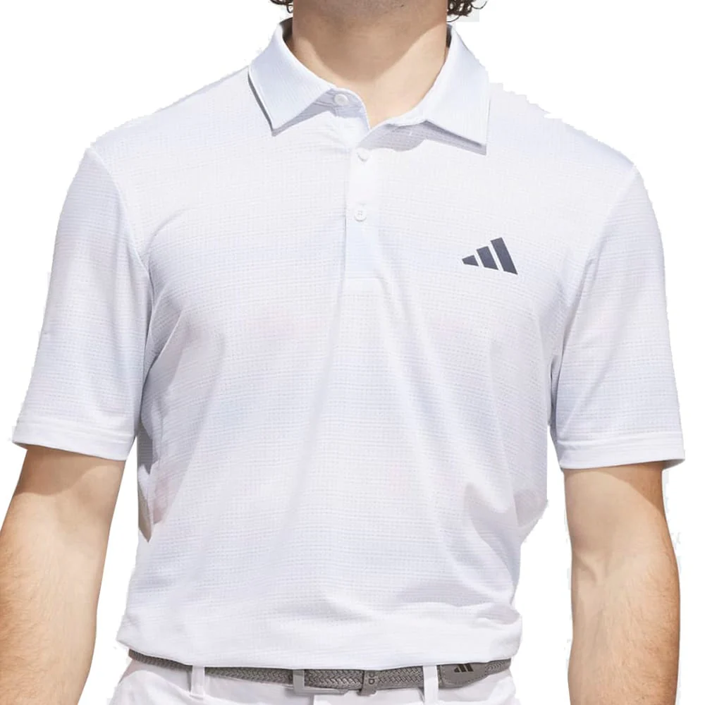 adidas Ultimate365 Mesh Climacool Polo Shirt - Crystal Sky - Image 3