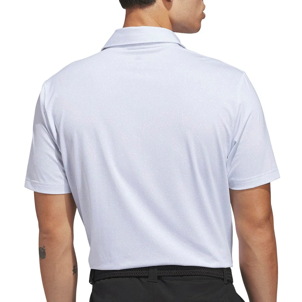 adidas Ultimate365 Mini Bunker Polo Shirt - Crystal Sky - Image 2