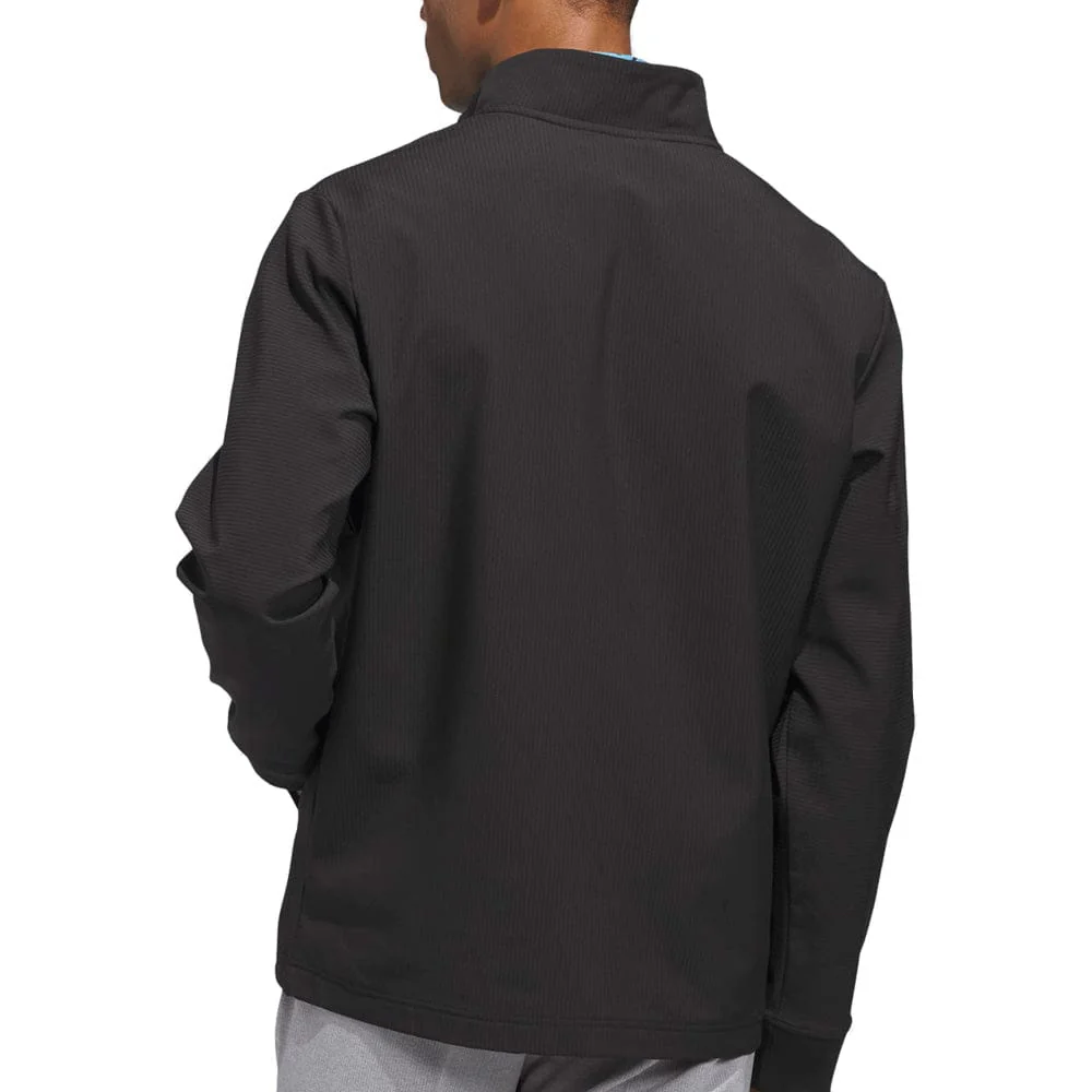 adidas Ultimate365 Textured Woven Full-Zip - Black - Image 3