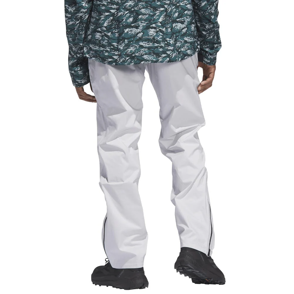 adidas Ultimate365 Tour CLIMAPROOF+ Waterproof Trousers - Grey One - Image 3