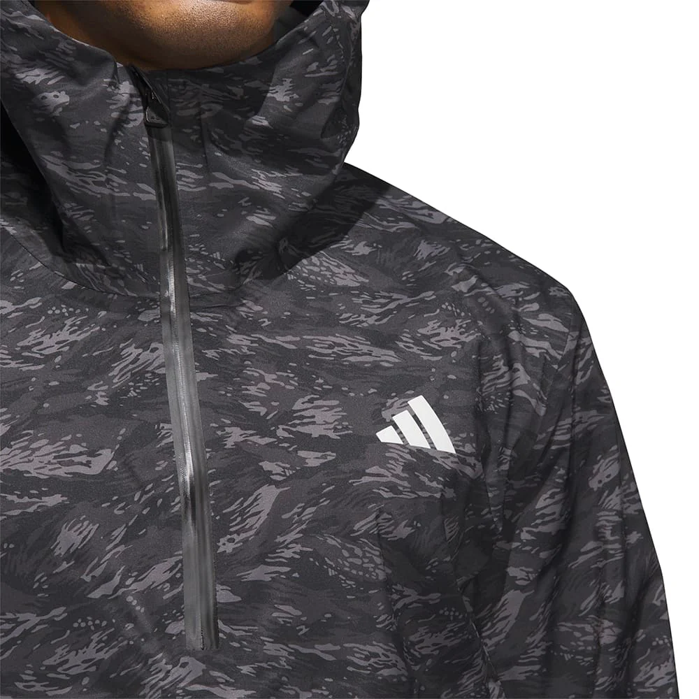 adidas Ultimate365 Tour Climaproof+ Waterproof Parka Rain Suit - Black - Image 8