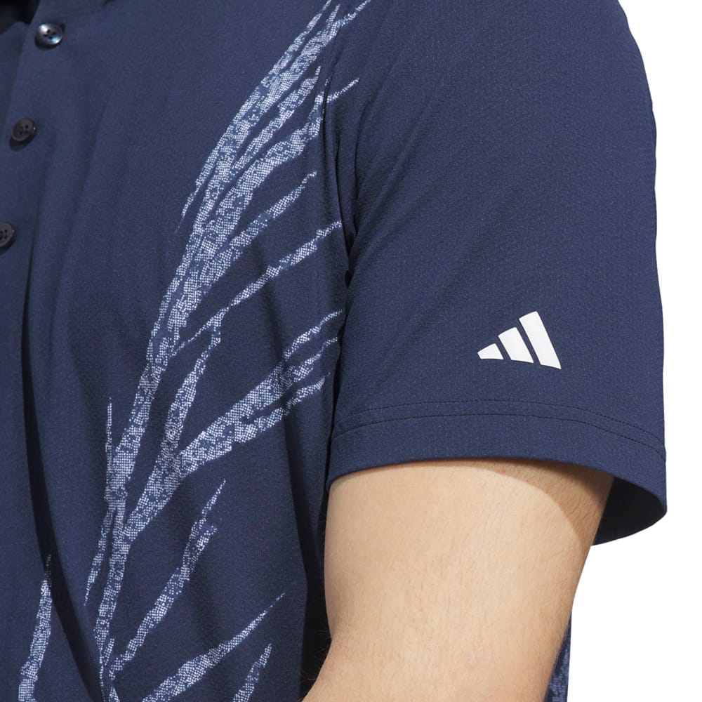 adidas Ultimate365 Tour Cool Feeling Fescue Polo Shirt - Collegiate Navy - Image 5