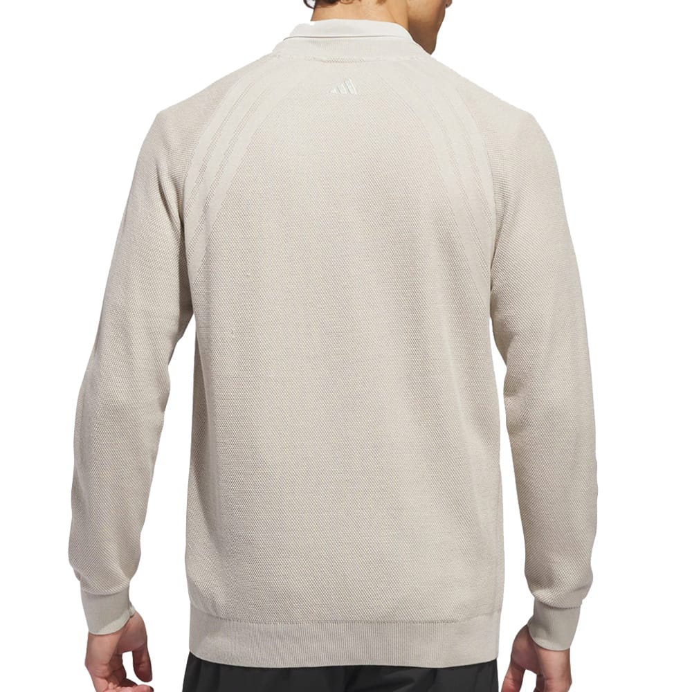 adidas Ultimate365 Tour Knit Crewneck - Wonder Alumina - Image 2