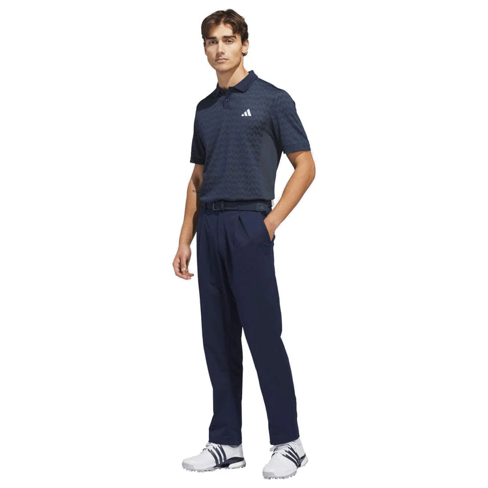 adidas Ultimate365 Tour Seamless Polo Shirt - Collegiate Navy/Wonder Sage - Image 6