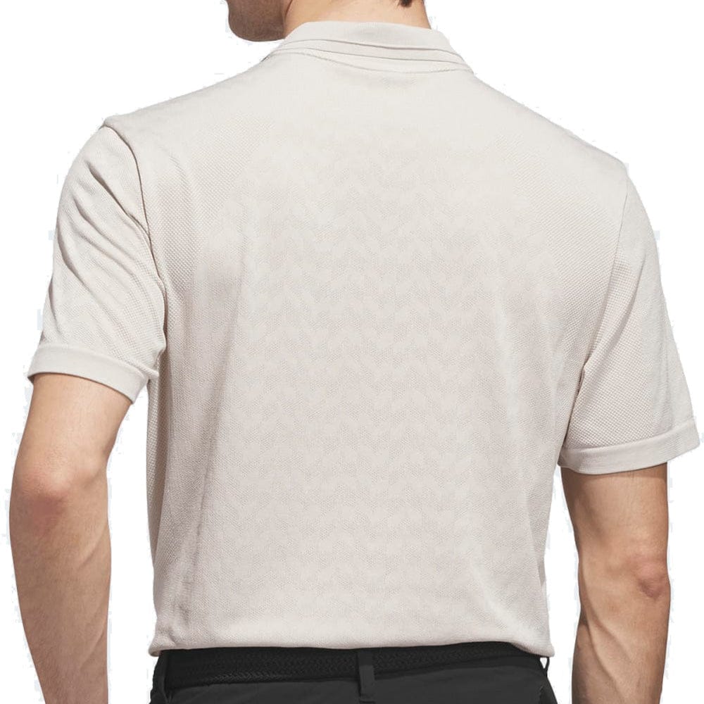 adidas Ultimate365 Tour Seamless Polo Shirt - Wonder Alumina/White - Image 2