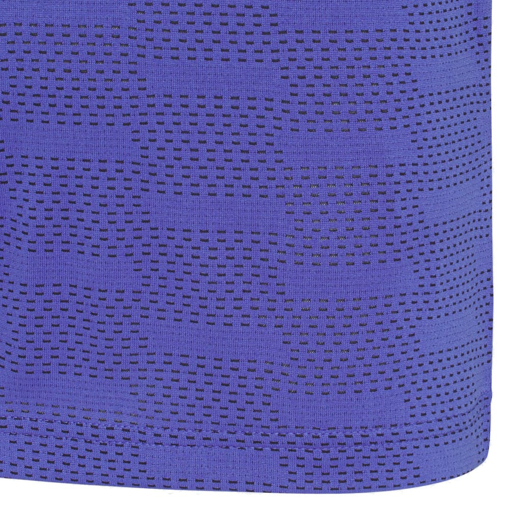adidas Youth Jacquard Polo Shirt - Dual Indigo - Image 5
