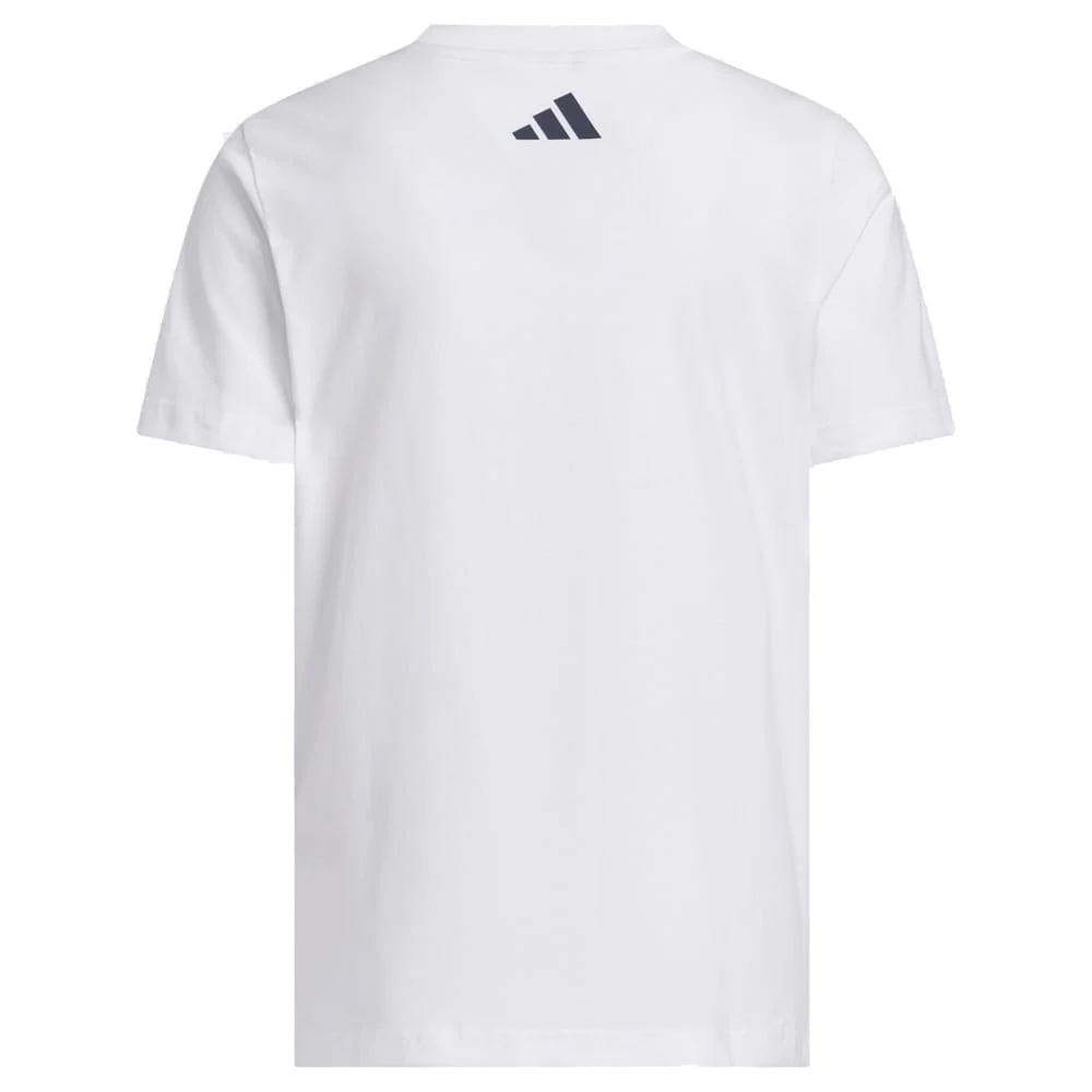 adidas Youth Mascot T-Shirt - White - Image 2
