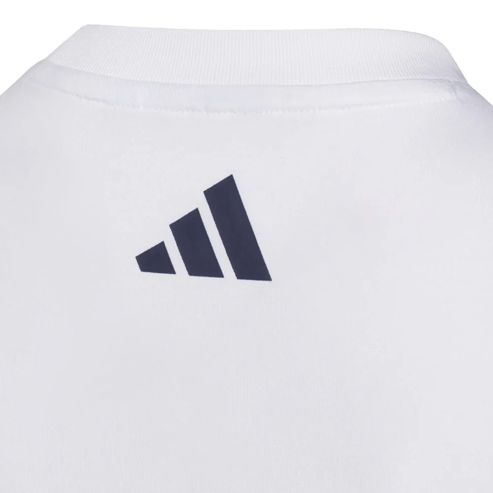 adidas Youth Mascot T-Shirt - White - Image 5