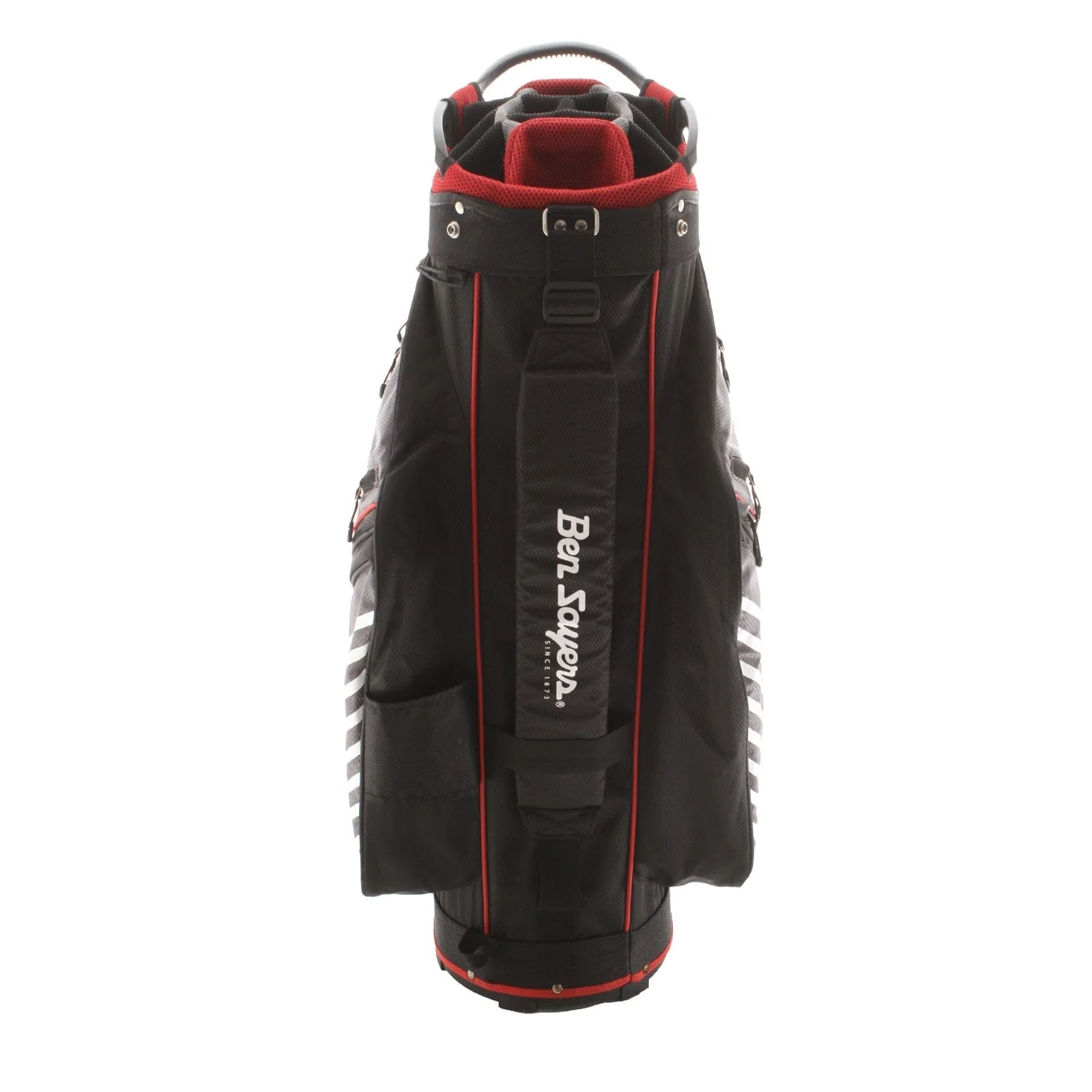 Ben Sayers Cart Bag - Black/Red - Image 5