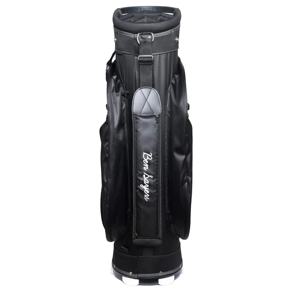 Ben Sayers Hydra Pro Waterproof Cart Bag - Black/Graphite - Image 6