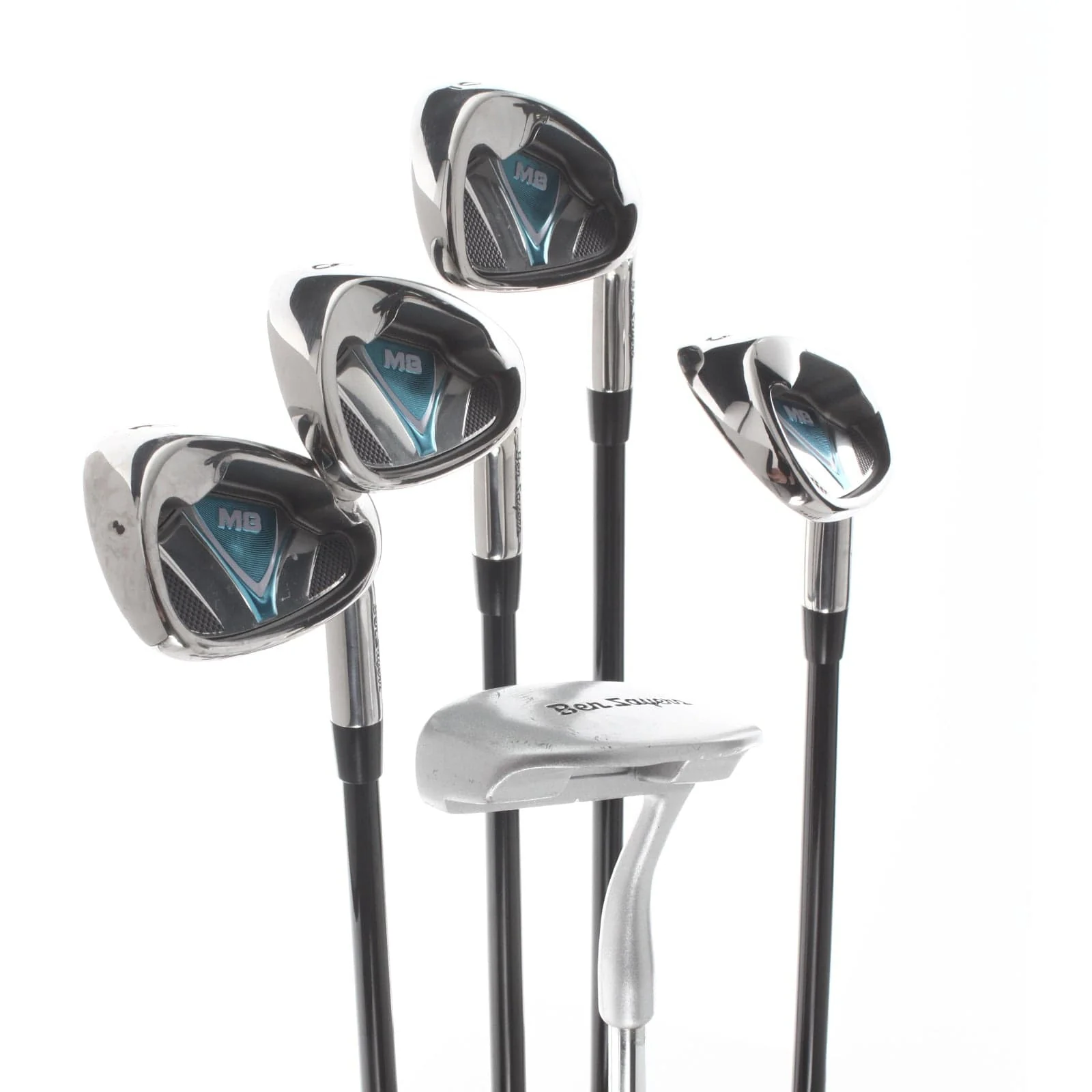 Ben Sayers M-8 Graphite Right Hand 6-8-PW-SW + Putter Ladies - Graphite - Image 2