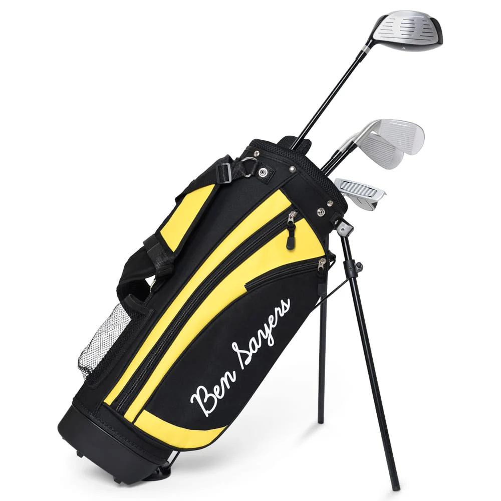 Ben Sayers M1i Junior 5-Piece Package Set - Black/Yellow - (Ages 5-8) - Image 10